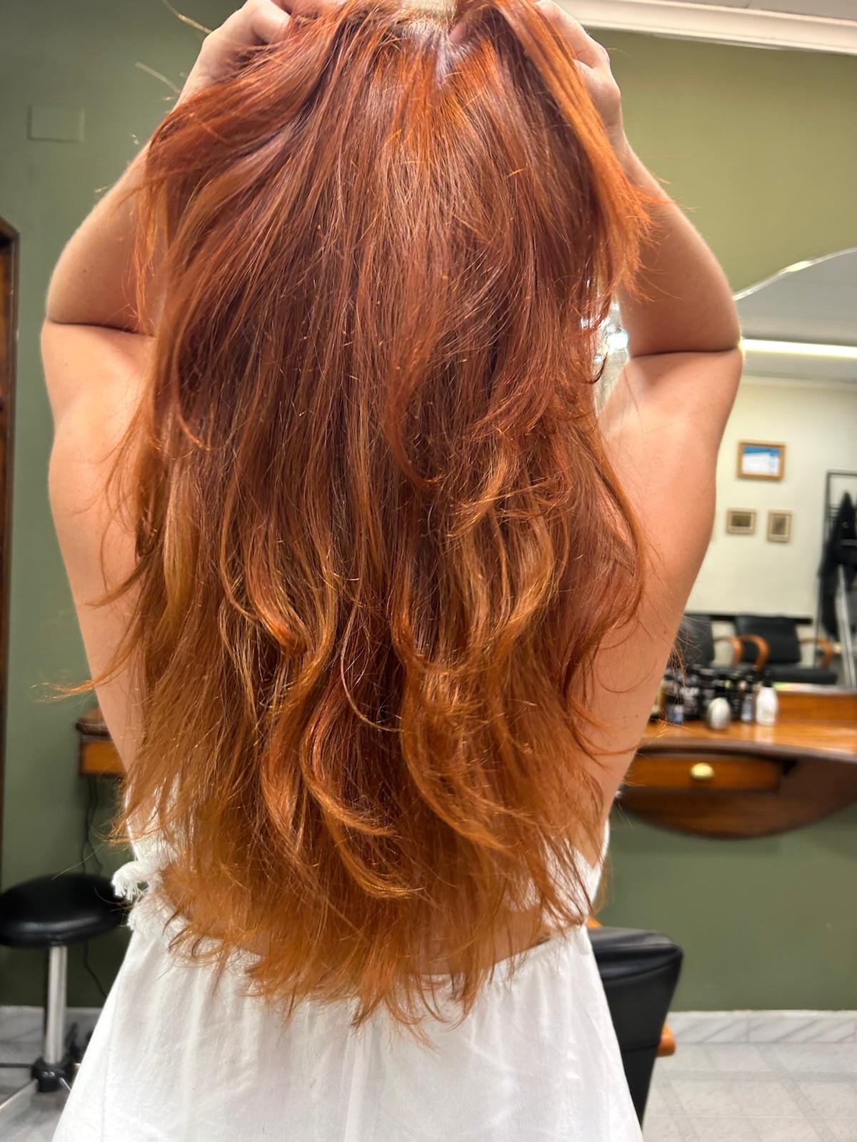 Corte masculino con degradado limpio